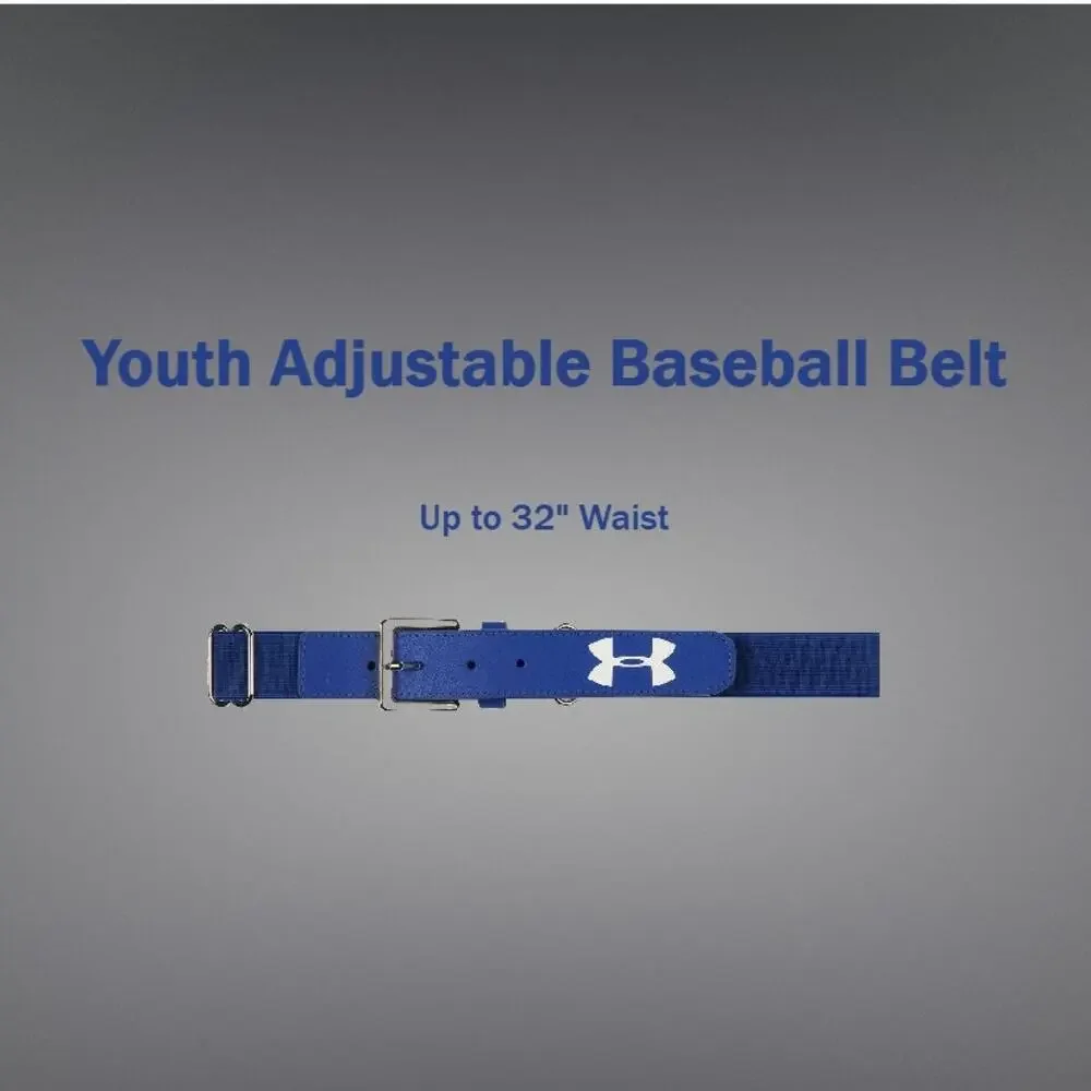 Under Armour Gear Youth Baseball Belt Adjustable up to 32